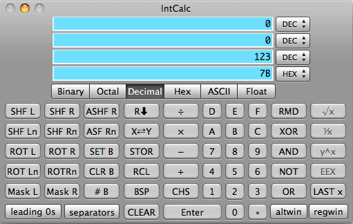 signed hex calculator