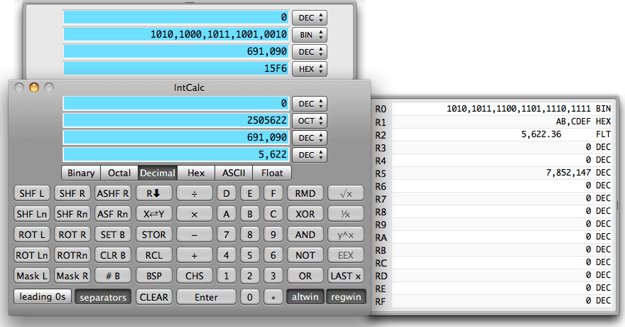 Hex Calculator Widget For Mac